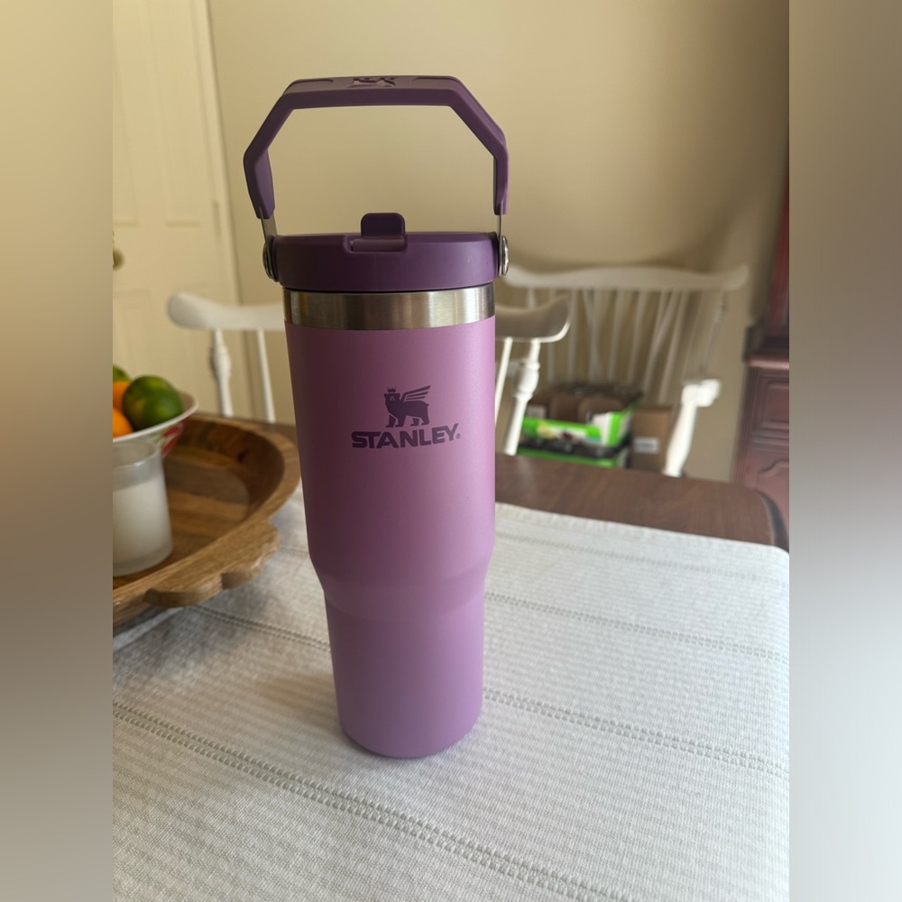 Stanley 30oz purple water bottle